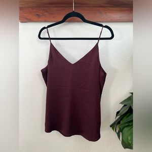 NEW Express Burgundy Cami, Size Large